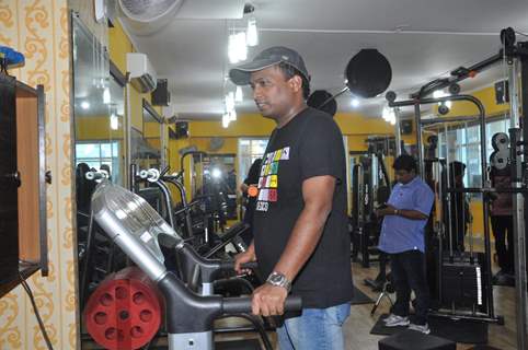 Sunil Pal was at the Fit Zone Gym launch