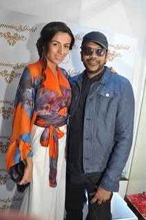 Piya Trivedi and Rocky S at the Launch of Turquoise & Gold store