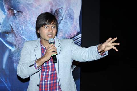 Vivek Oberoi meets Spiderman!