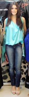 Izabelle Leite at the Promotions of Purani Jeans