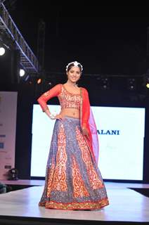 Deepika Singh at the charity fashion show 'Ramp for Champs'