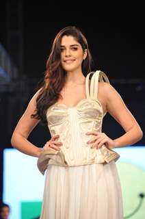 Izabelle Leite at the charity fashion show 'Ramp for Champs'