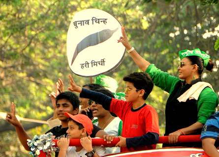 Maha Rally of Rakhi Sawant's Rashtriya Aam Party