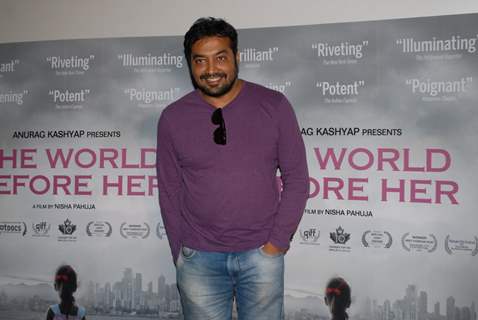 Anurag Kashyap at the First look Launch of the award winning Documentary 'The World Before her'