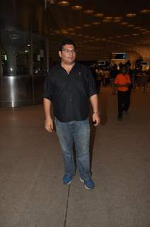 Kayoze Irani at Mumbai airport leaving to attend IIFA