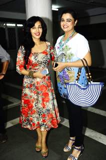 Flora Saini And Gulfam Khan was at the Premiere of the play 'Hum Do Hamare Woh'