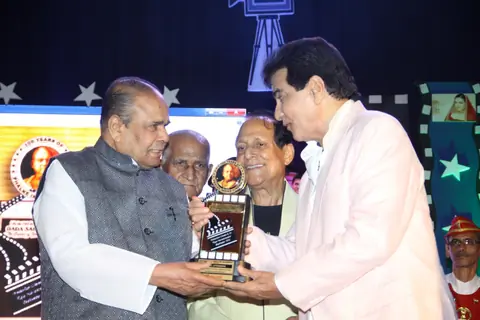 Jeetendra was awarded at the Dada Sahib Phalke Awards