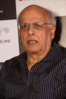 Mahesh Bhatt was seen at the Press Conference to promote 'Citylights' in New Delhi