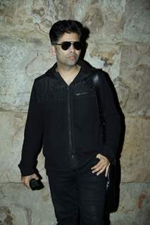 Karan Johar was at the Special Screening of Hawaa Hawaai