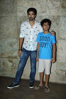 Saqib Saleem and Partho Gupte were at the Special screening of Hawaa Hawaai