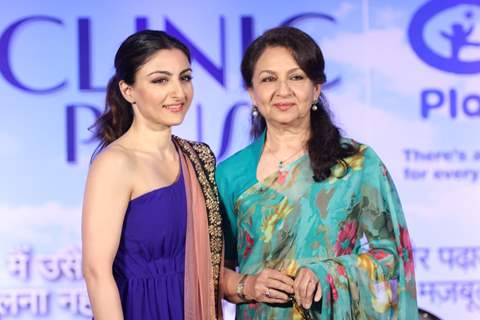 Soha and Sharmila Tagore at Empower Mothers and Daughters with Clinic Plus and Plan India