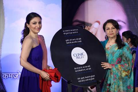 Soha and Sharmila Tagore at Empower Mothers and Daughters with Clinic Plus and Plan India