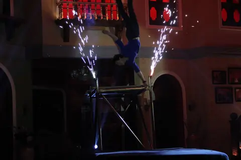 Tiger Shroff performs some stunts on Comedy Nights with Kapil