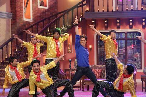 Tiger Shroff performs on Comedy Nights with Kapil