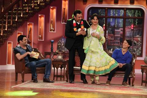 Promotion of Heropanti on Comedy Nights with Kapil