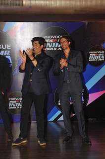 Manish Malhotra and Arjun Rampal were at the Grand finale of 'Mr India 2014'