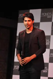 Varun Dhawan at the Launch of the latest innovation in skincare for men in India by Pond's