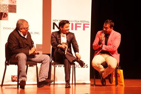 Rahul Bhat and Anurag Kashyap at the The 14TH Annual New York Indian Film Festival (NYIFF)