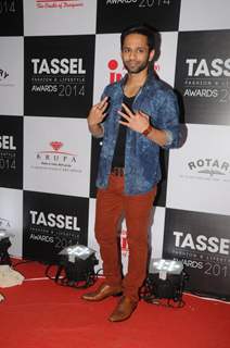 Rahul Vaidya was seen at Tassel Fashion & Lifestyle Awards 2014