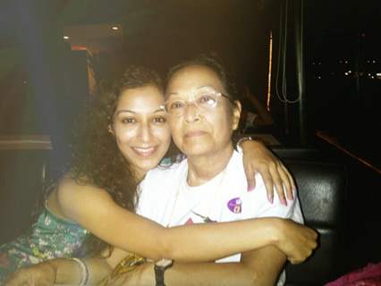 Sunayana Fozdar with her Mom