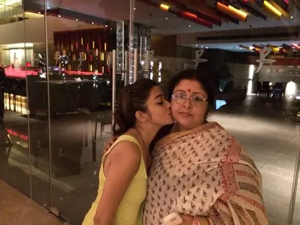 Tina Dutta with her Mom