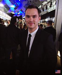 Nicholas Hoult at the Premiere