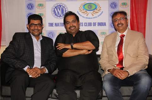 Shankar Mahadevan was at the 'Caring with Style' fashion show at NSCI