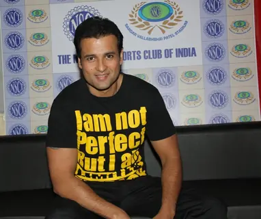 Rohit Roy was seen at the 'Caring with Style' fashion show at NSCI
