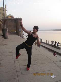 Tiger Shroff at Varanasi