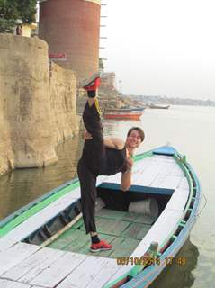 Tiger Shroff at Varanasi