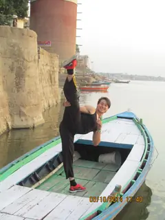 Tiger Shroff at Varanasi