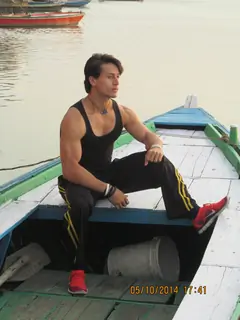 Tiger Shroff at Varanasi