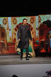 Madhur Bhandarkar walked the ramp at the 'Caring with Style' fashion show at NSCI