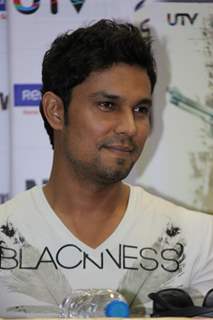 Randeep Hooda was seen at the Highway DVD launch