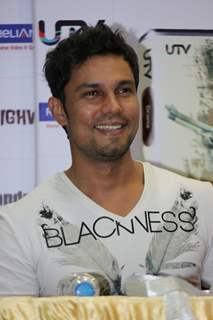 Randeep Hooda was seen at the Highway DVD launch