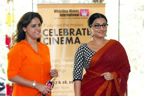 Vidya Balan at Whistling Woods International - 'Celebrate Cinema'