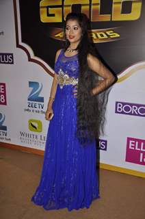 Digangana Suryavanshi at Boroplus Zee Gold Awards 2014