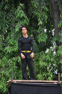 Tiger Shroff at the live action performance