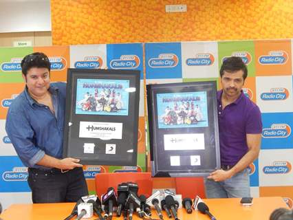 Sajid Khan and Himesh Reshammiya unveil the music of Humshakals on Radio City 91.1FM