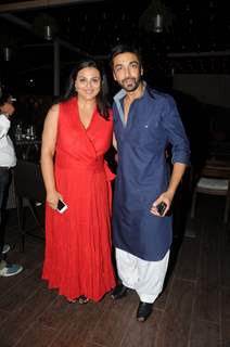 Ashish Chowdhry and Shilpa Shirodkar at the Party