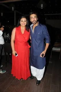 Ashish Chowdhry and Shilpa Shirodkar at the Party