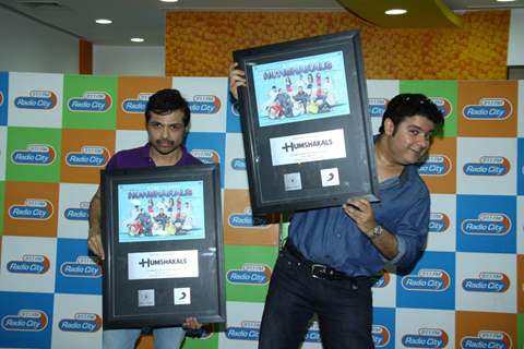 Sajid Khan and Himesh Reshammiya unveil the music of Humshakals on Radio City 91.1FM