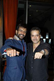 Javed Jaffery and Ravi Behl at the First look launch of Unforgettable