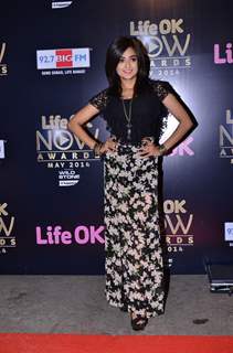 Monali Thakur was at the Life OK Now Awards