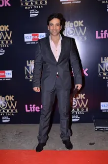 Tusshar Kapoor was at the Life OK Now Awards