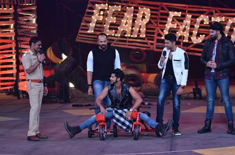 Ajay Devgn at Khatron Ke Khiladi Grand Finale