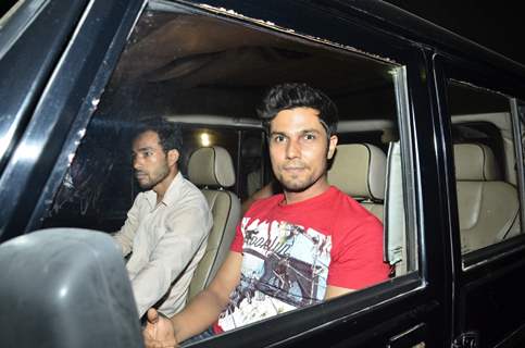 Randeep Hooda was at the Special Screening of Heropanti