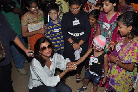 Sushmita Sen Celebrates 20years of her winning the crown with CPAA kids