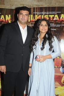 Siddharth Roy Kapur and Vidya Balan at the Filmistaan special screening