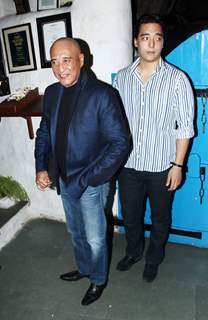Dannt with his son at Heropanti success party